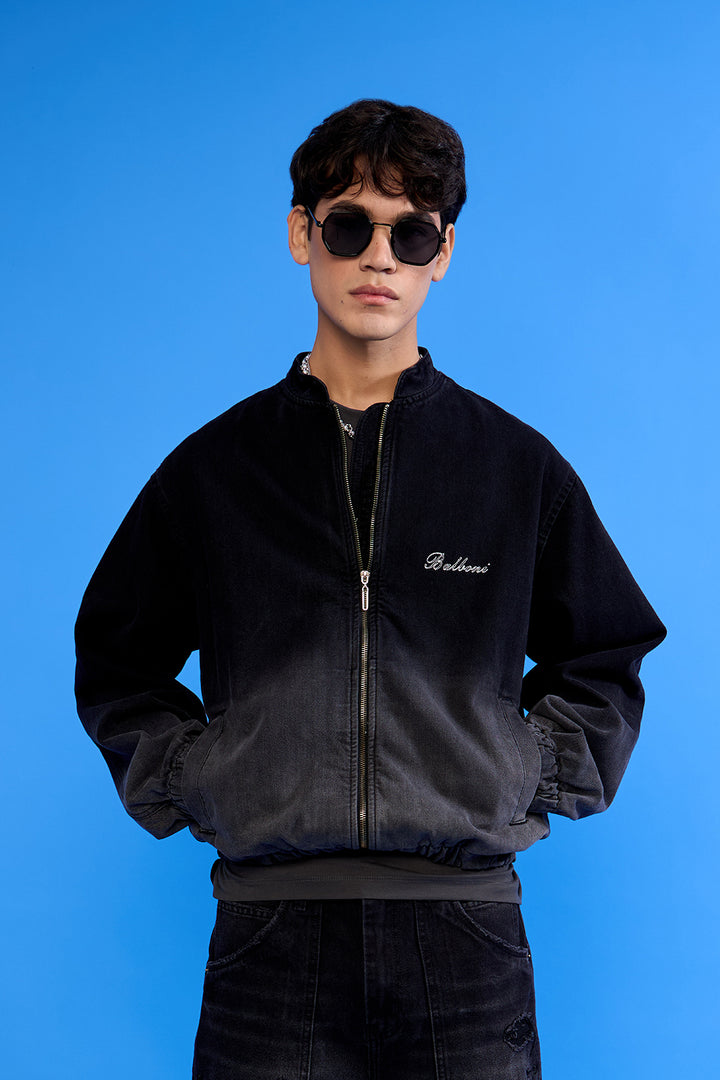 CASACA BOMBER MEET BLACK