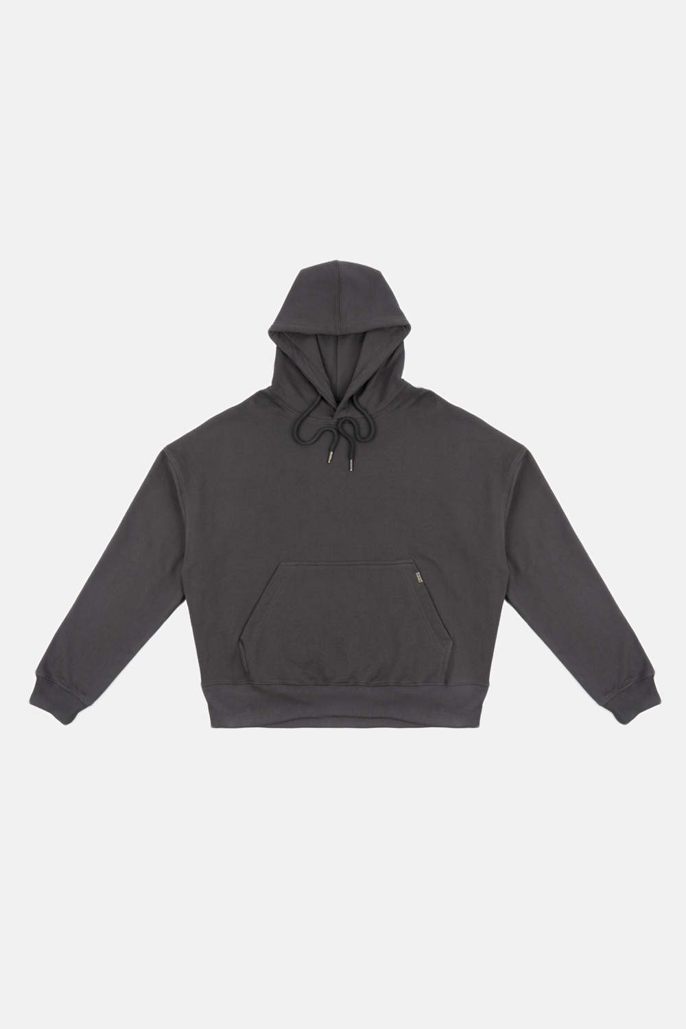 HOODIE BOXY GREY