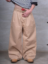 JEANS WIDE NEEDLE