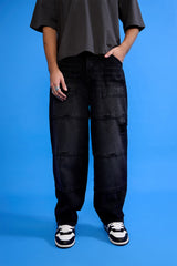 BALLOON PLEATS BLACK