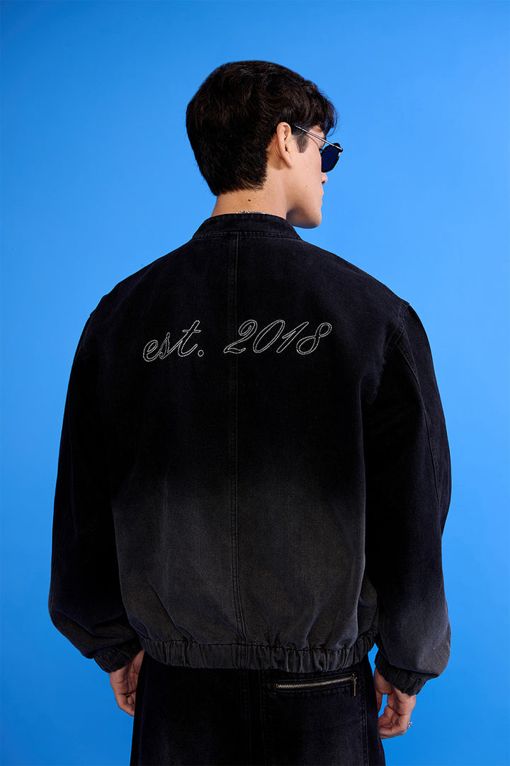 CASACA BOMBER MEET BLACK