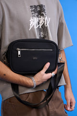 LEATHERETTE SHOULDER BAG