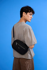 LEATHERETTE SHOULDER BAG