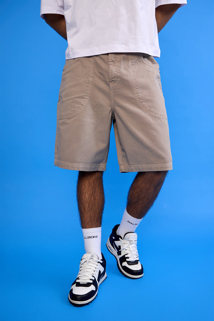 SHORT GLAM GREIGE
