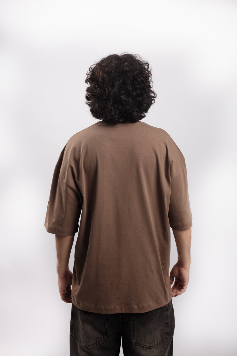 POLO OVERSIZE MARRON