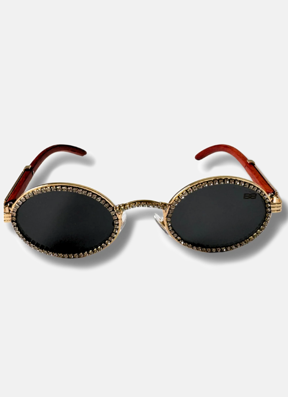 SUNGLASSES DIAMOND BLACK