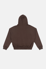 HOODIE BOXY BROWN