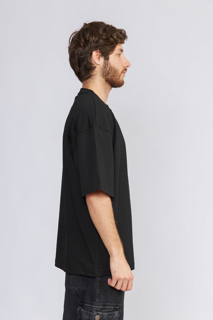 POLO OVERSIZE NEGRO