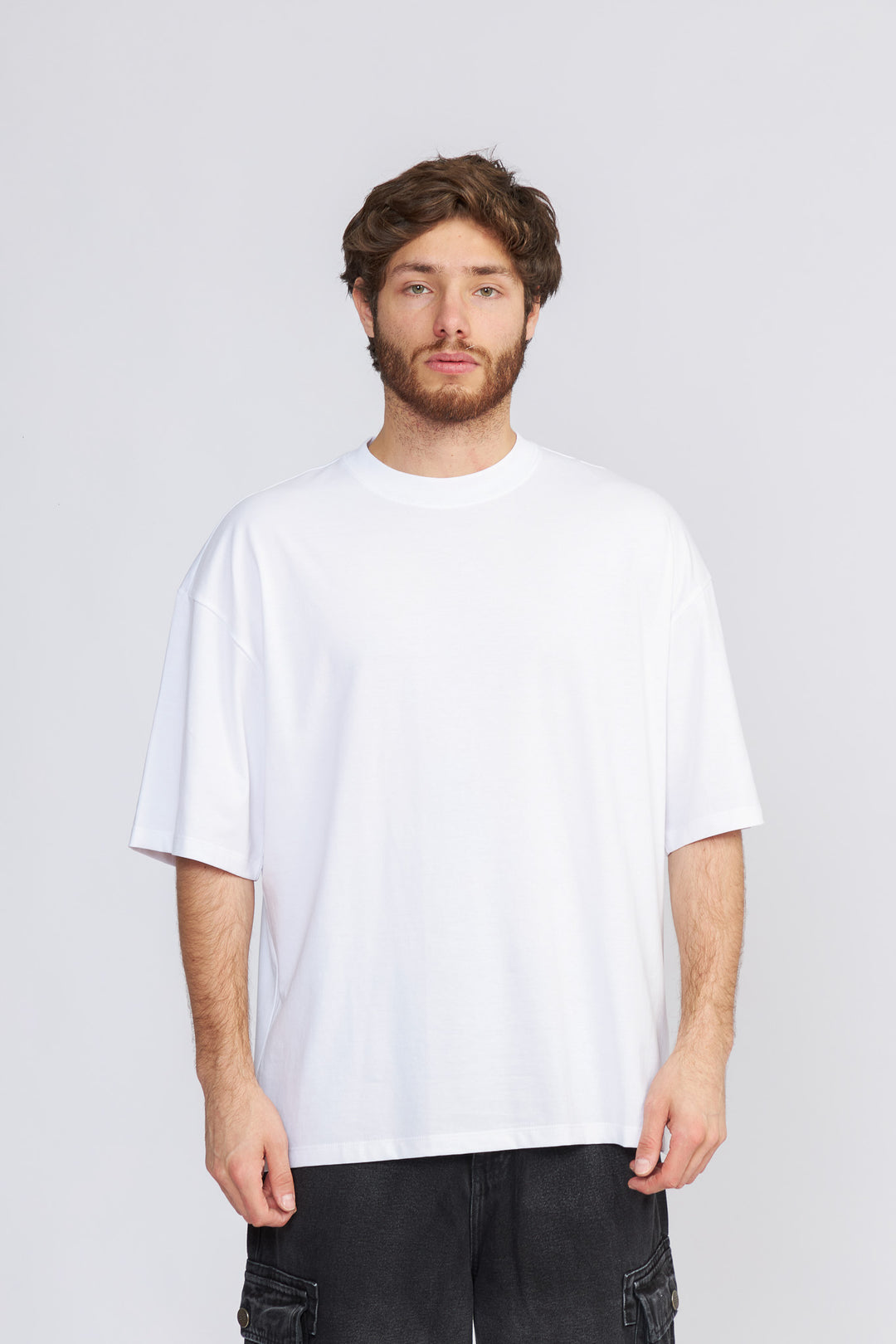 POLO OVERSIZE BLANCO