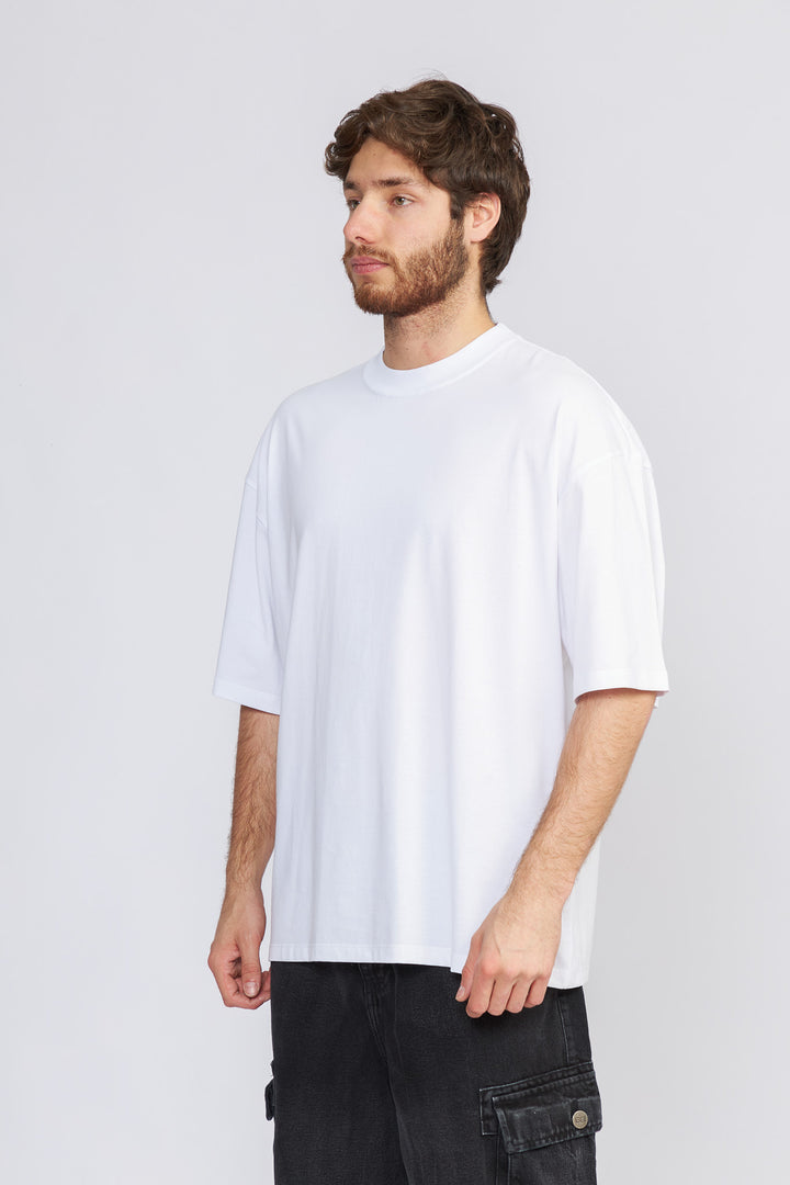 POLO OVERSIZE BLANCO