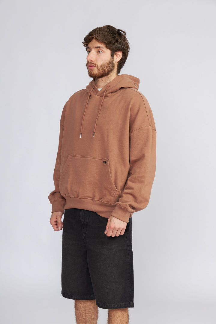 HOODIE BOXY TOFFEE