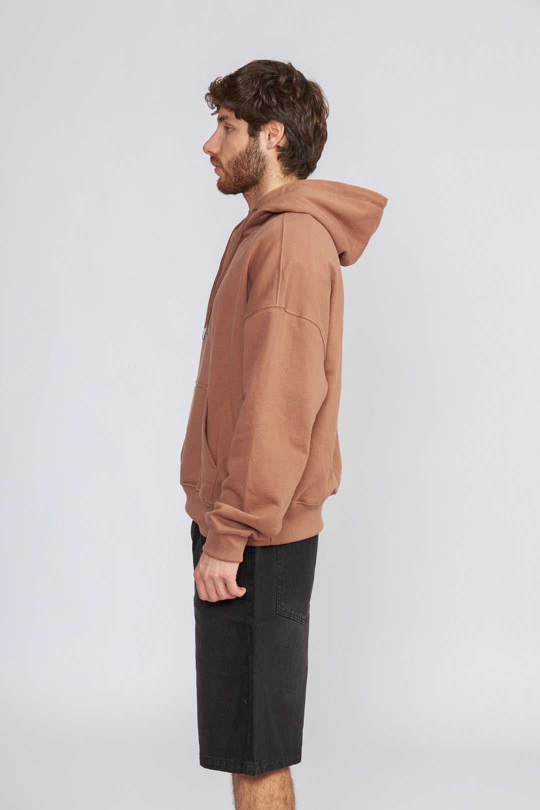 HOODIE BOXY TOFFEE