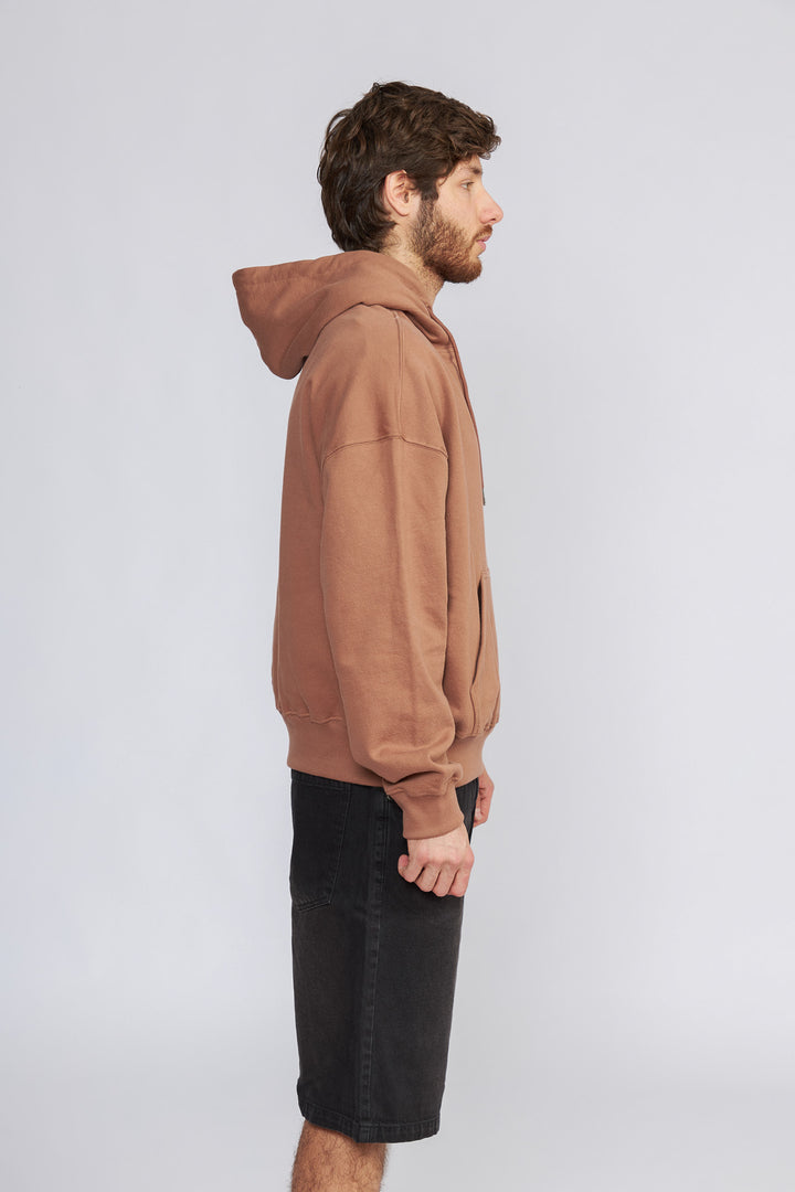 HOODIE BOXY TOFFEE