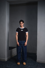 HARLAND BLACK BABY TEE