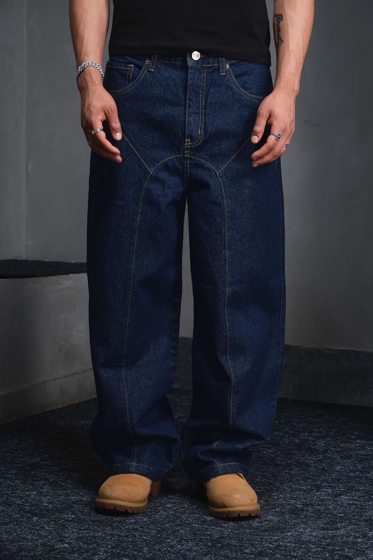 JEANS BAGGY BLUE