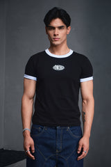 HARLAND BLACK BABY TEE