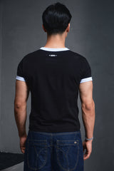 HARLAND BLACK BABY TEE