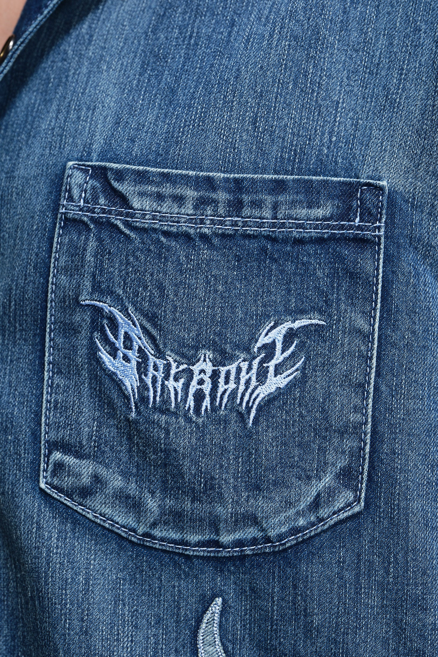 SHIRT INDIGO OXIDE BLUE