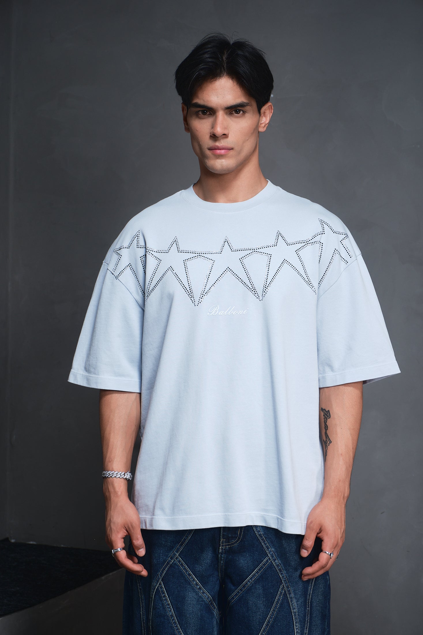 OVERSIZE CHARM SKY BLUE