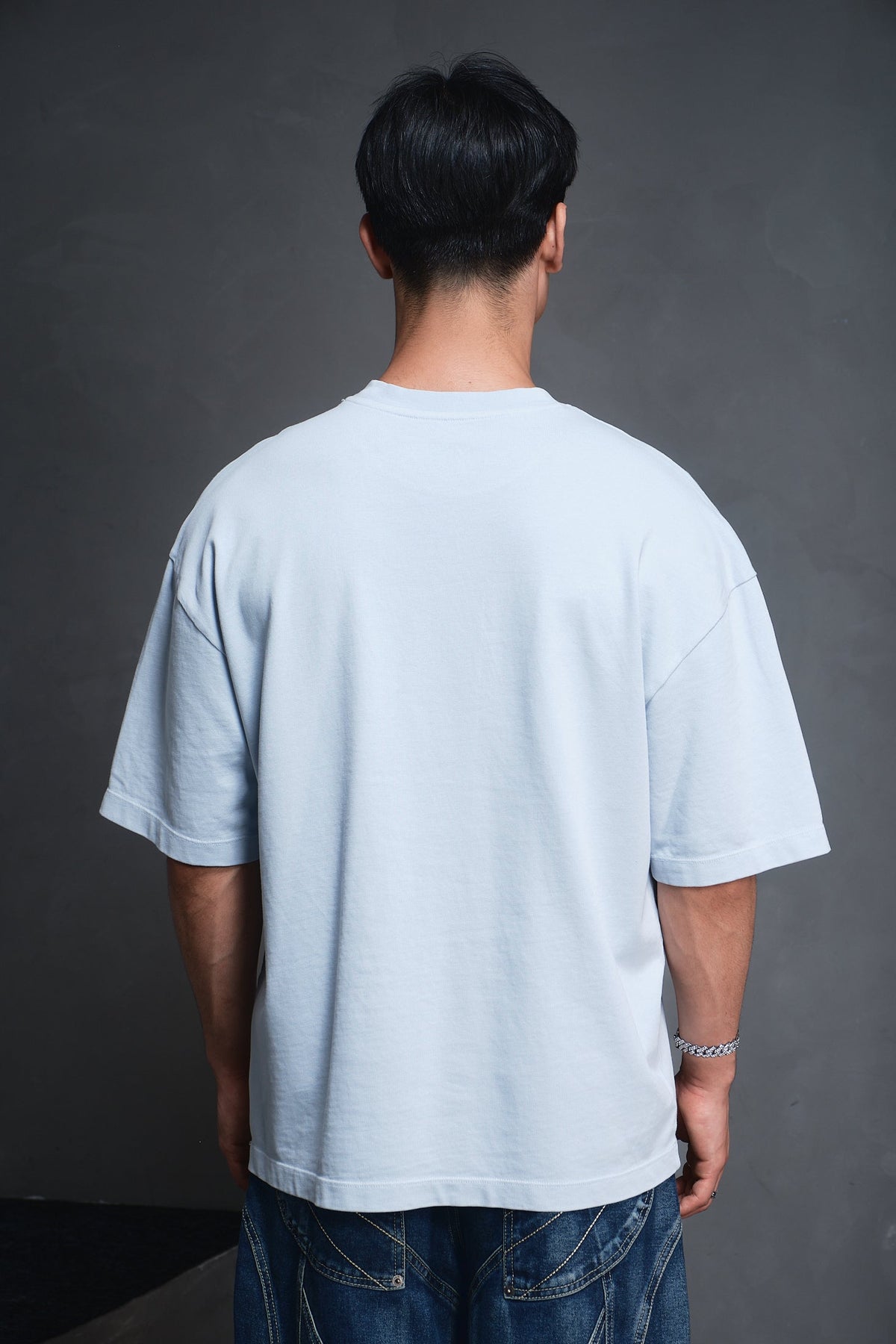 Oversize Charm Sky Blue