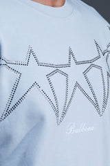 Oversize Charm Sky Blue