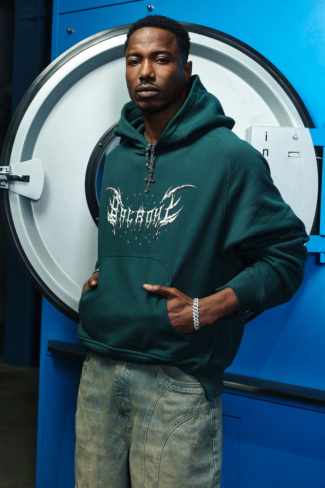 HOODIE WORTH GREEN