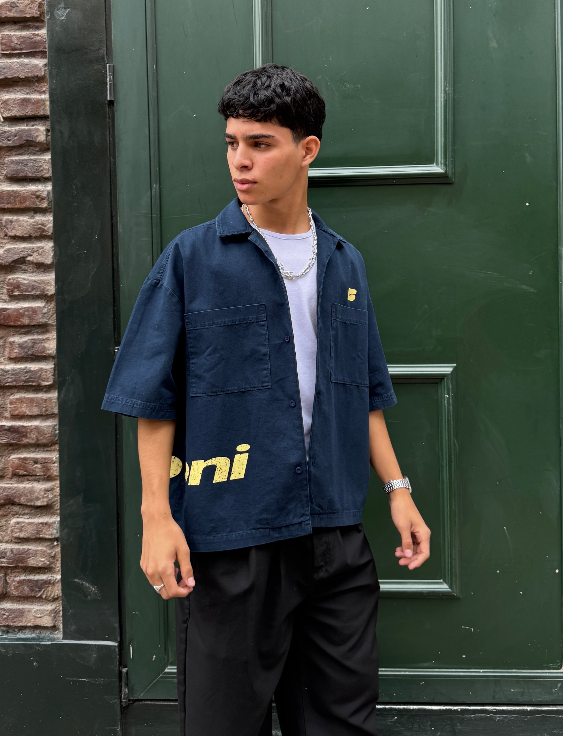 SHIRT DREW BLUE