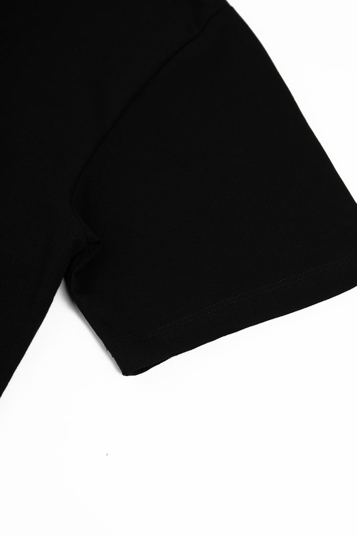 POLO OVERSIZE NEGRO
