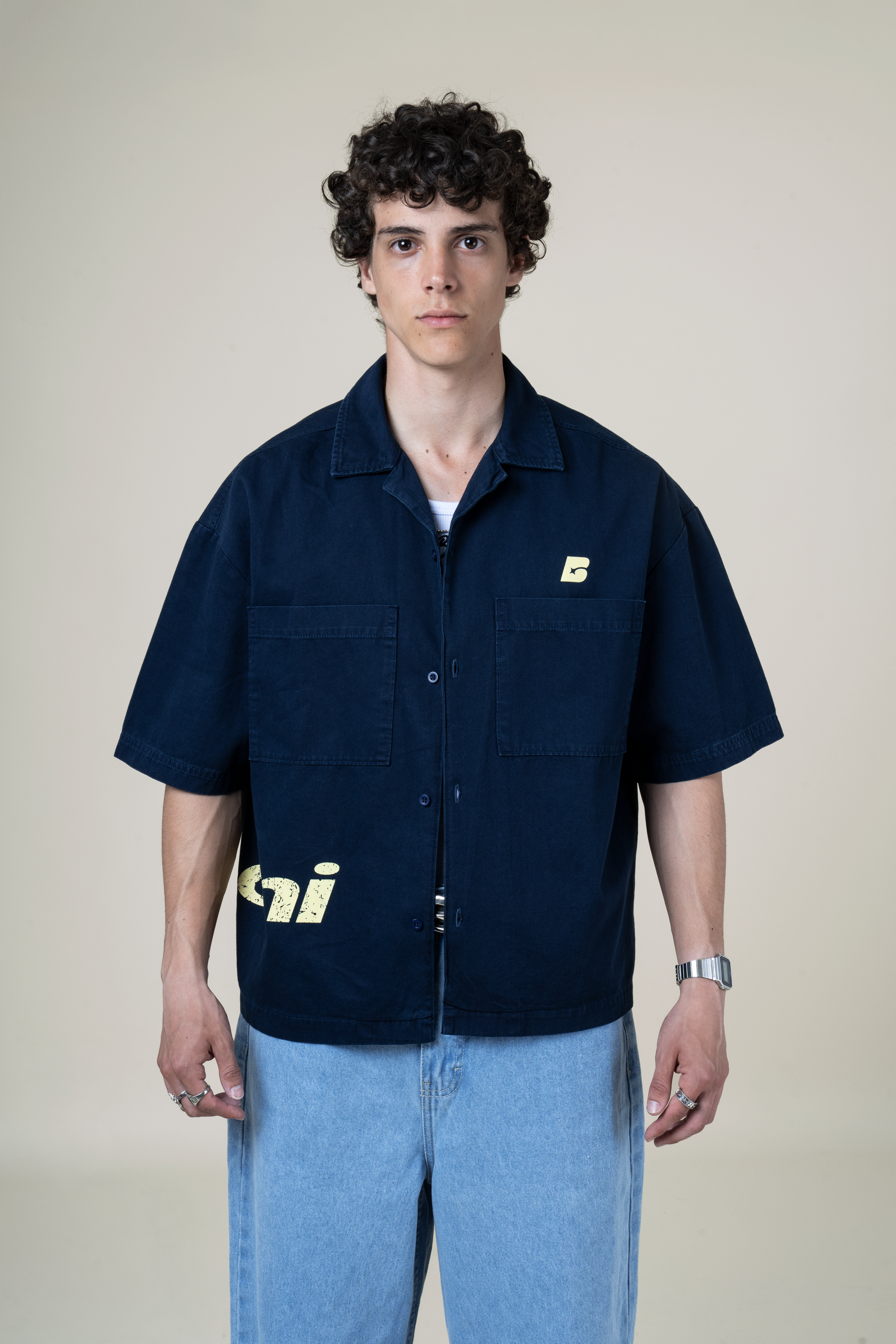 SHIRT DREW BLUE