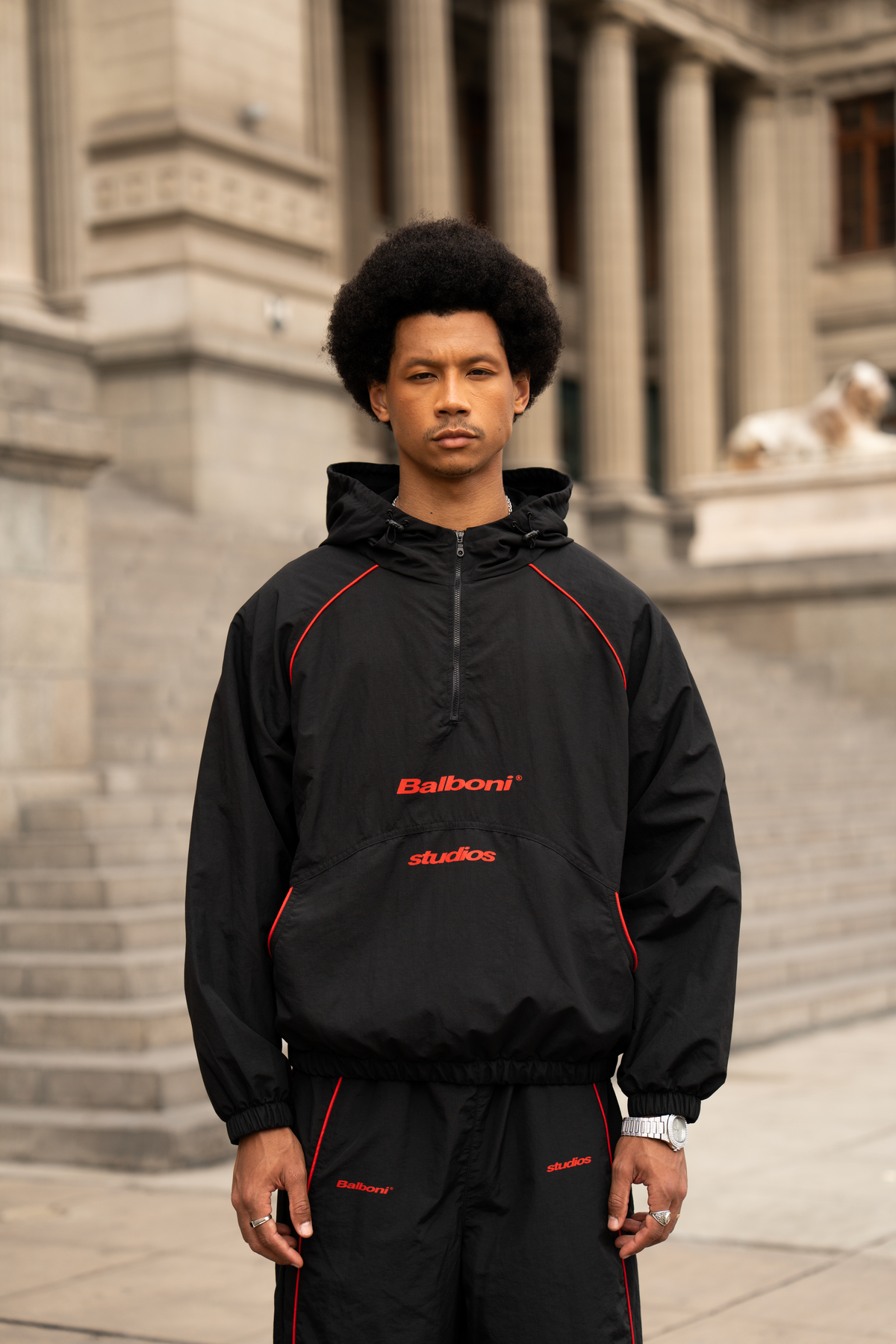 Cortaviento Parker Black