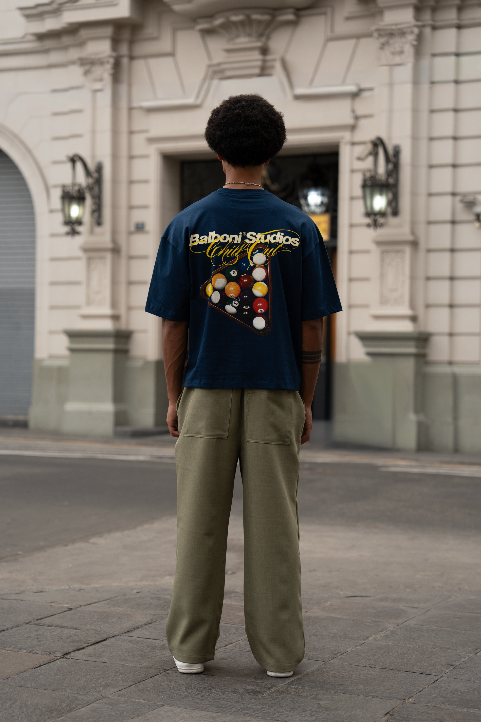 OVERSIZE CHILL BLUE