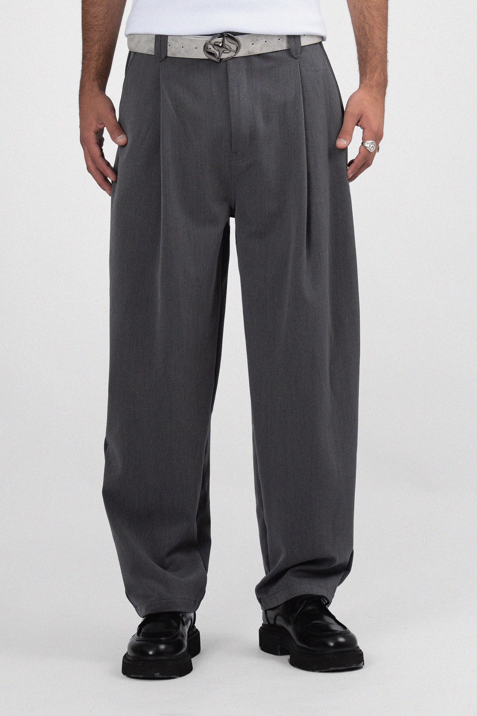 PANTALON COMPASS GRIS