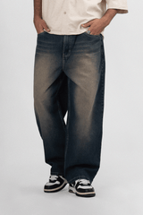 STONE BAGGY OXID BLUE