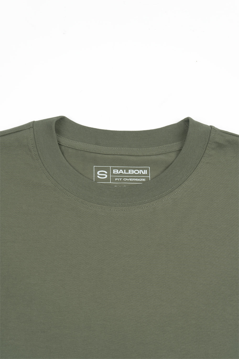 Military Green Oversized Polo Shirt