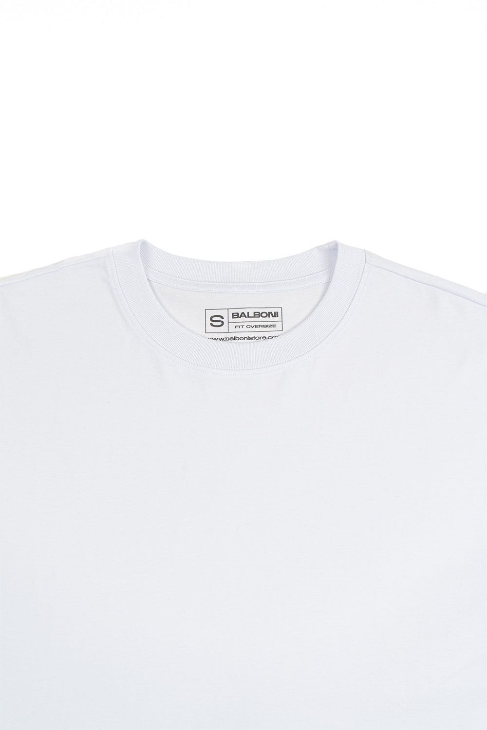 WHITE OVERSIZED POLO SHIRT