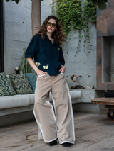 JEANS RELAXED BROWN