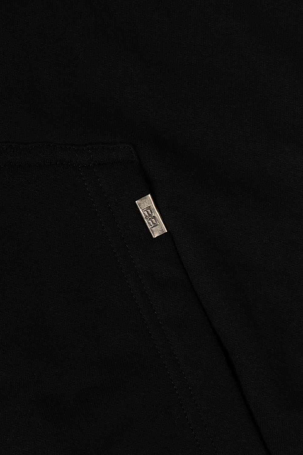HOODIE BOXY BLACK