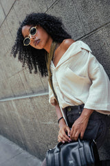 SUNGLASSES DIAMOND BLACK