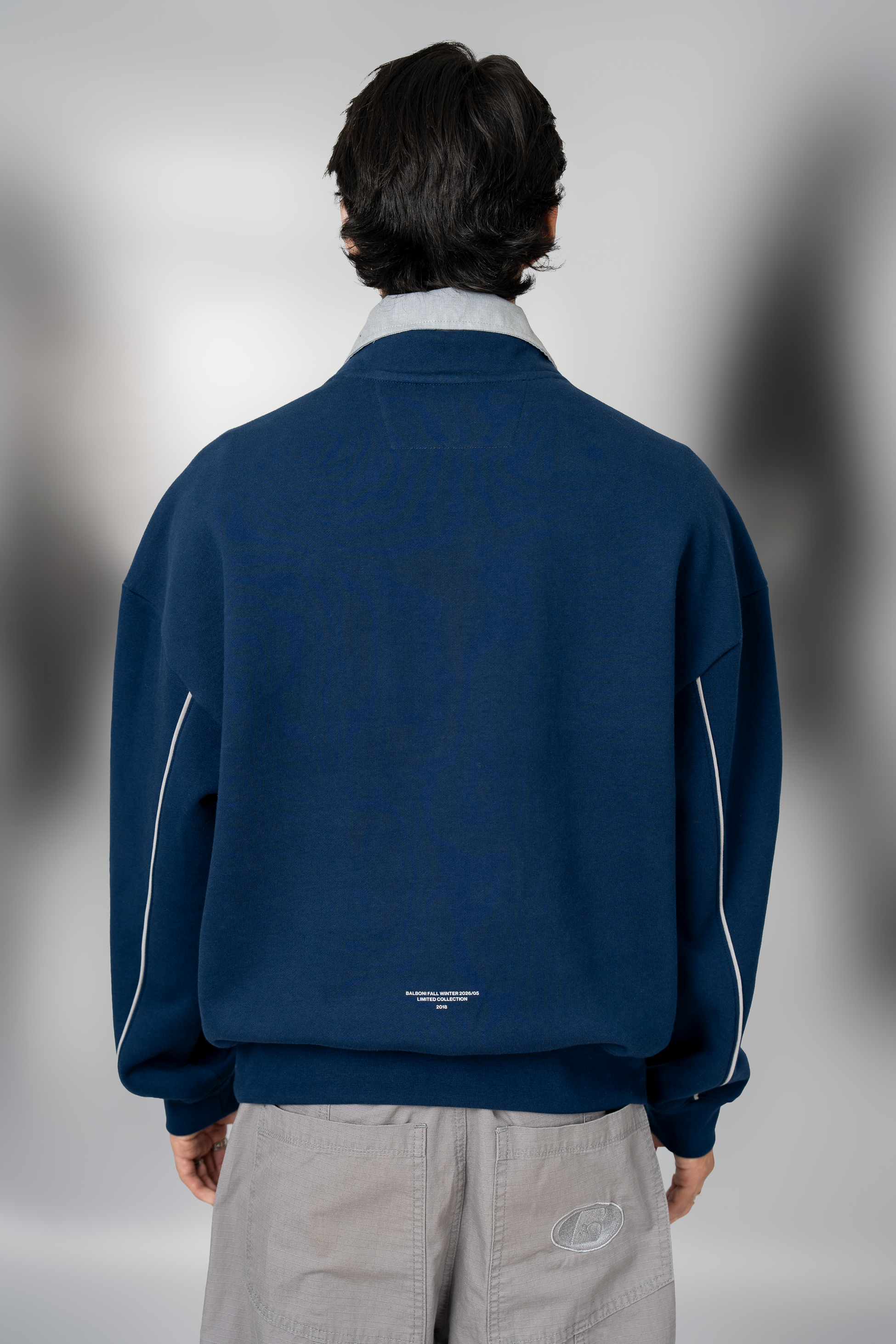 HOODIE LECLERC NAVY