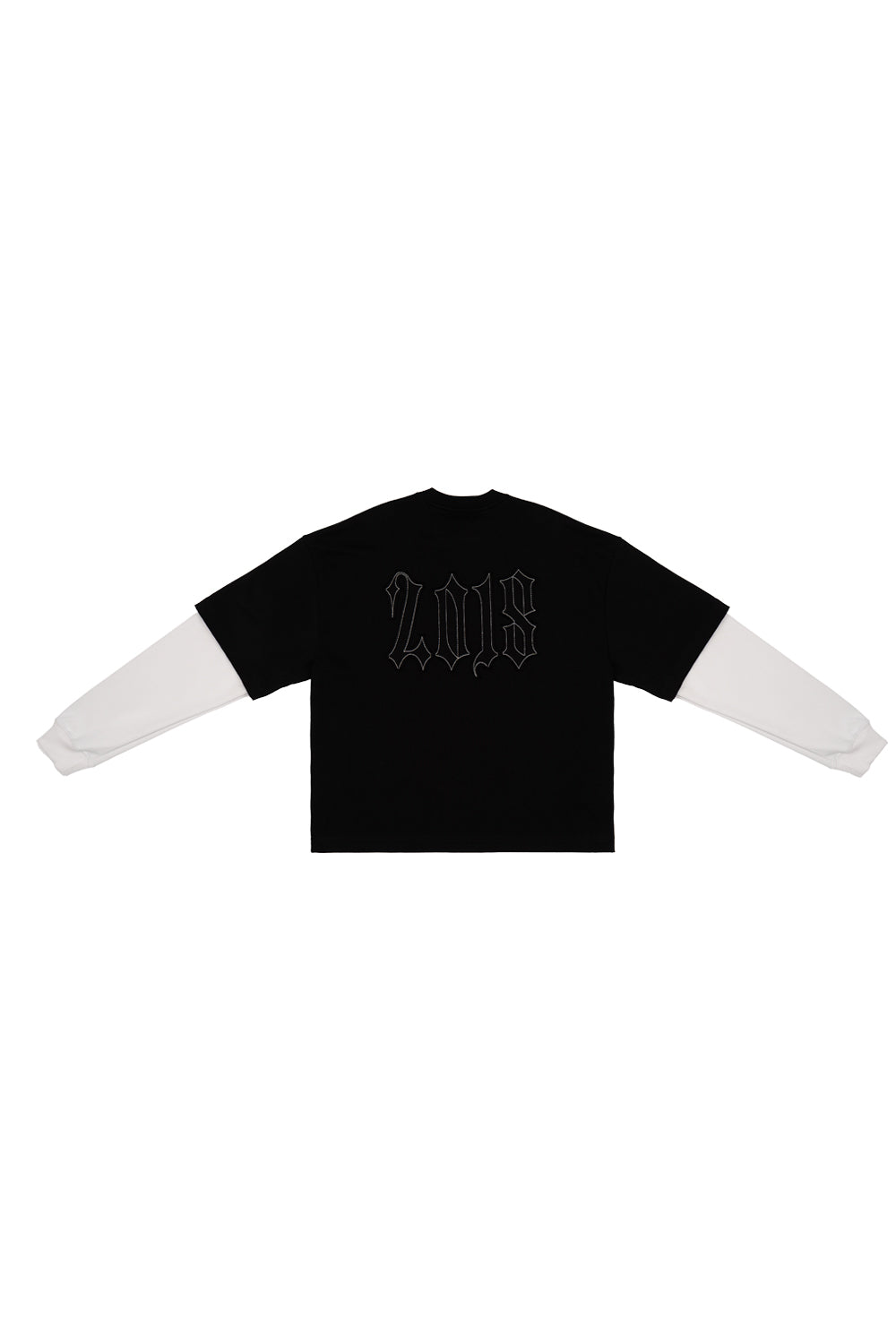 T-SHIRT TWOFOLD BLACK