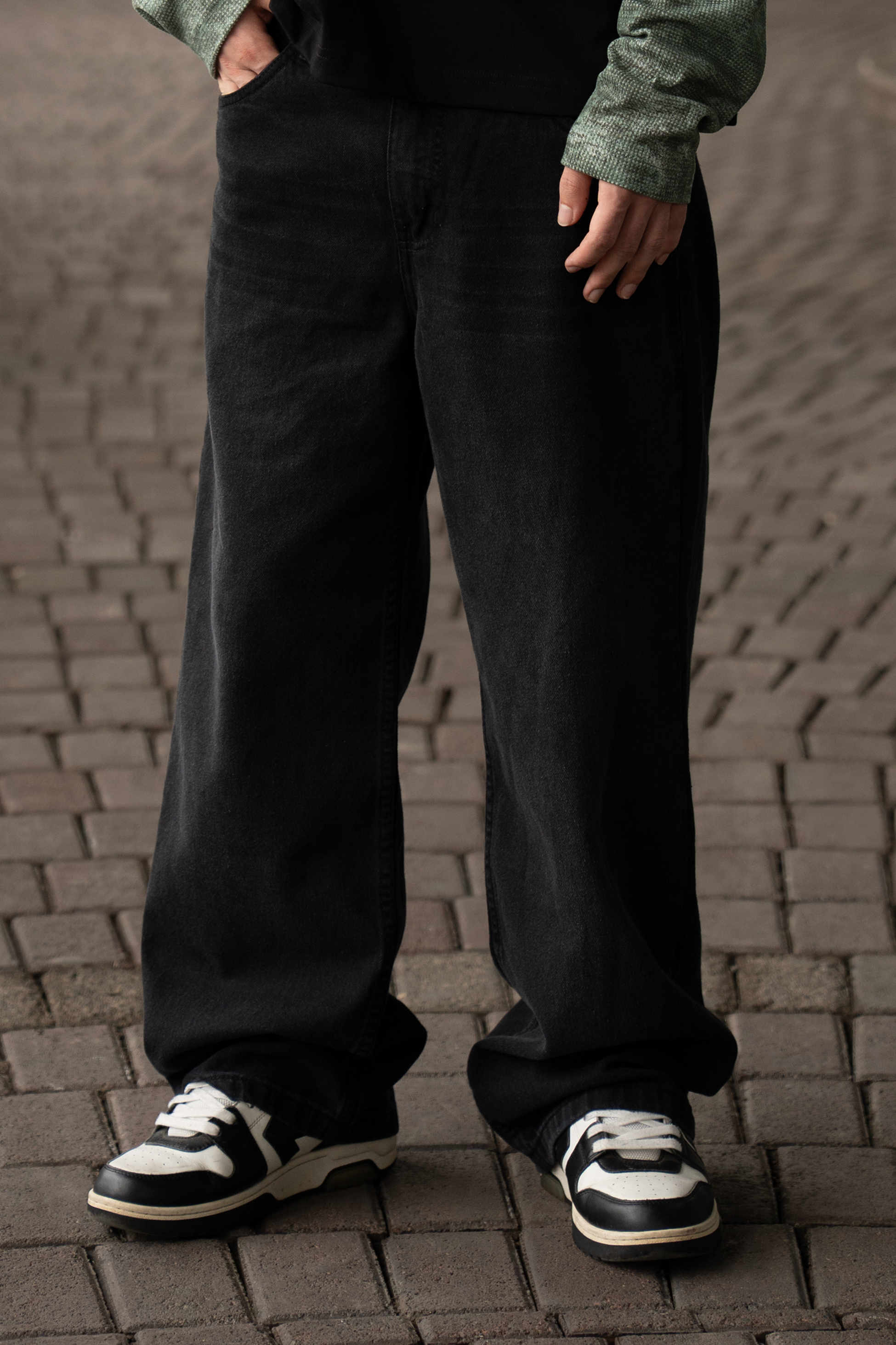JEANS ROLL BLACK