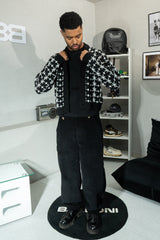 PANT BALLOON BLACK PEACE