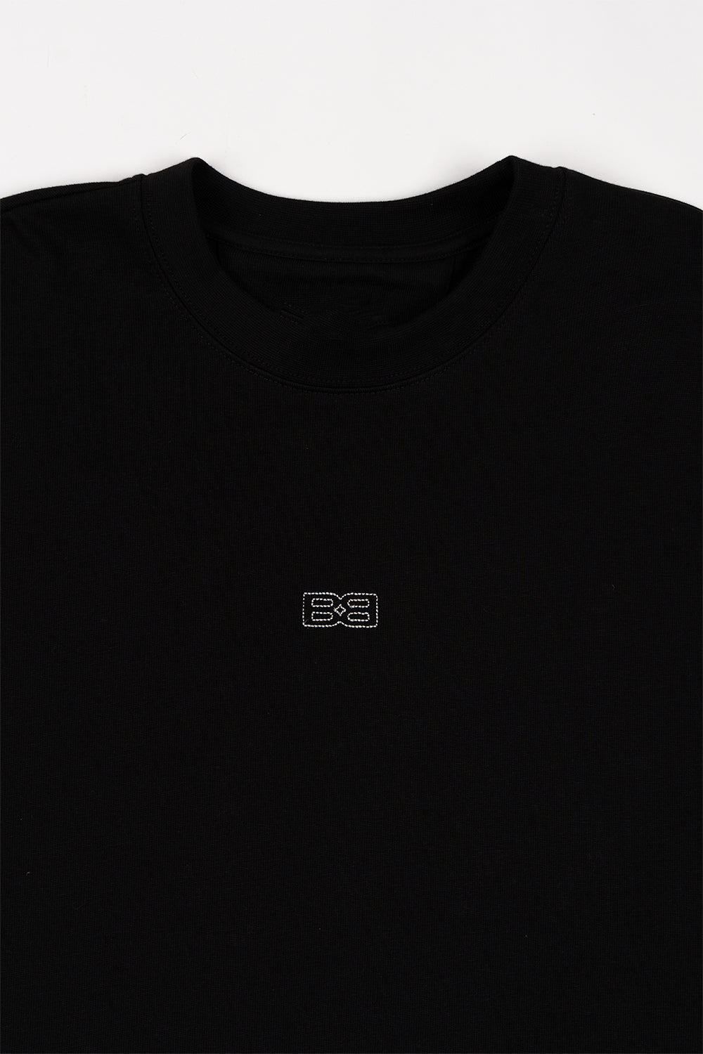 T-SHIRT TWOFOLD BLACK