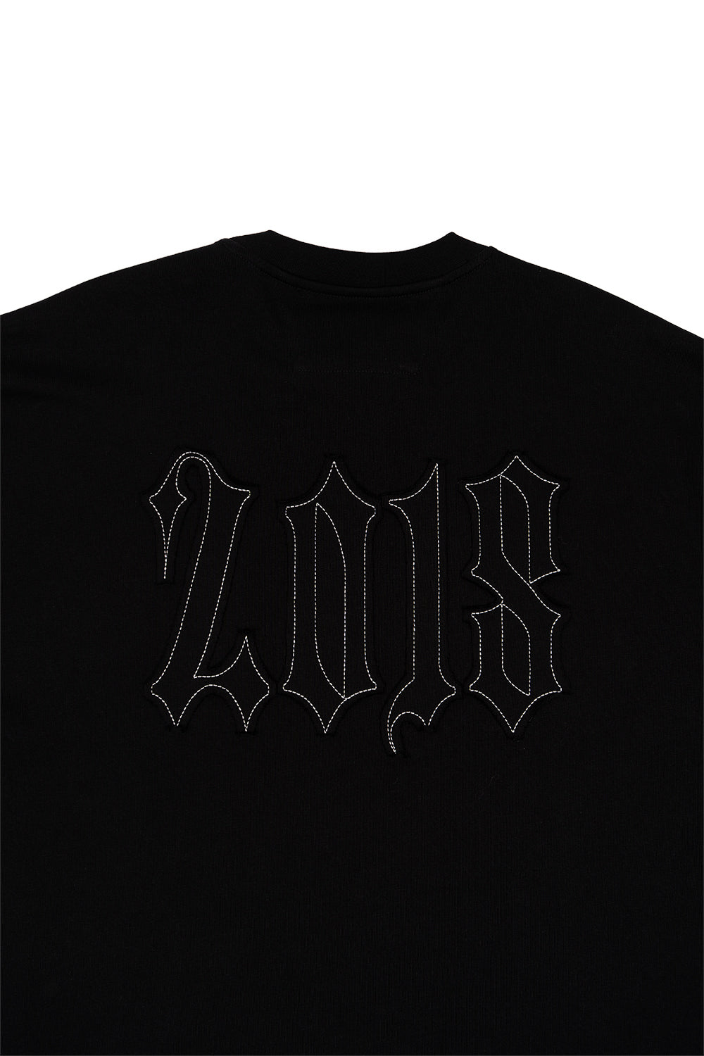 T-SHIRT TWOFOLD BLACK