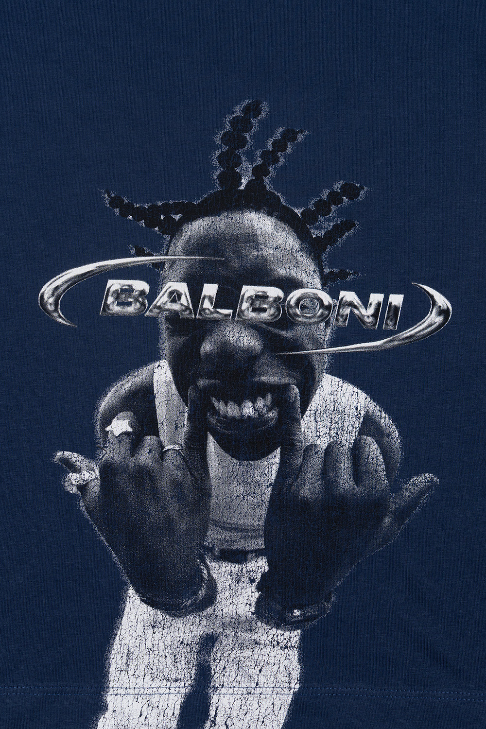 T-SHIRT MYERS FLEEK BLUE