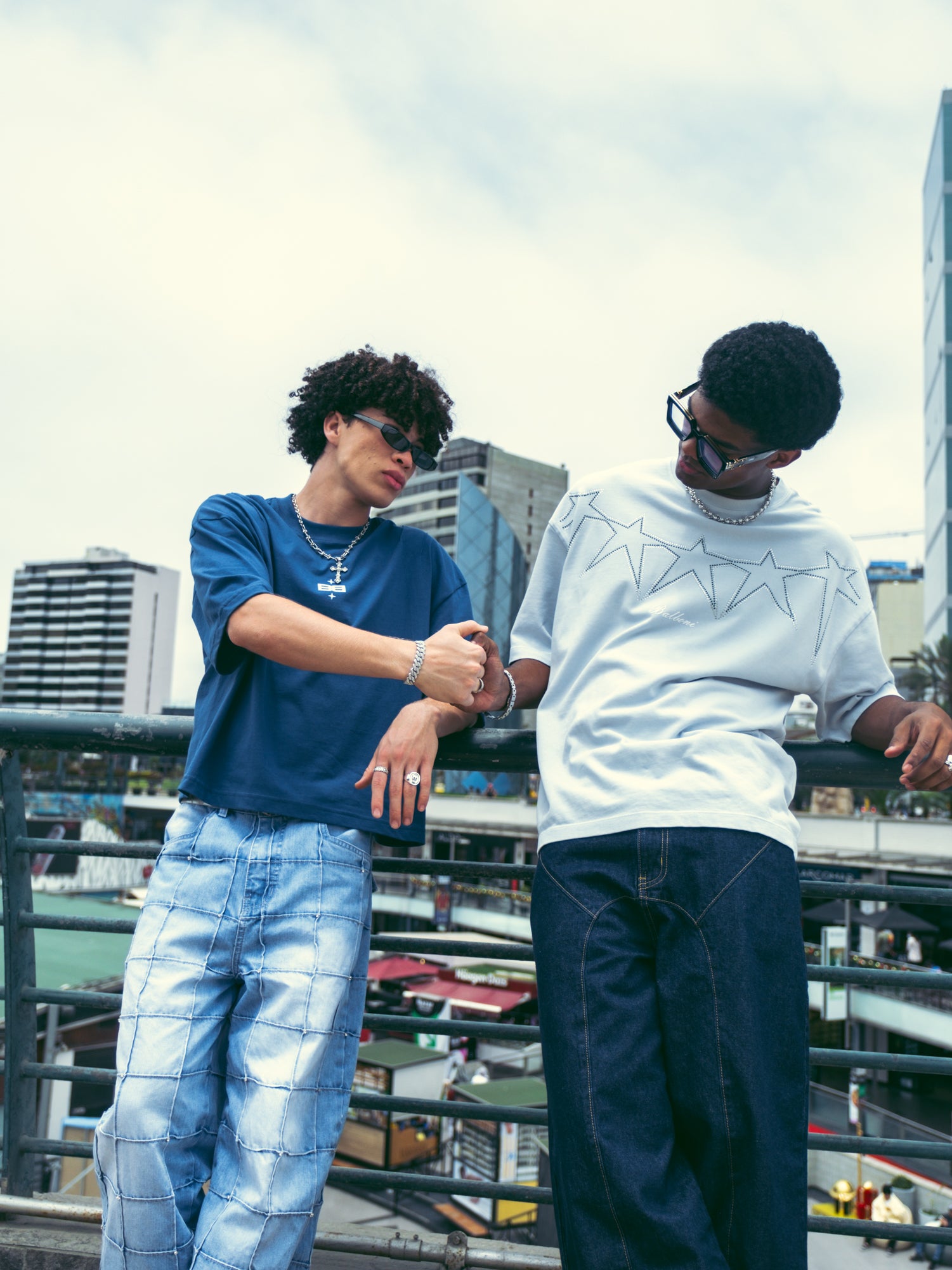 OVERSIZE CHARM SKY BLUE