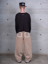 JEANS RELAXED BROWN