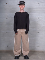 JEANS RELAXED BROWN