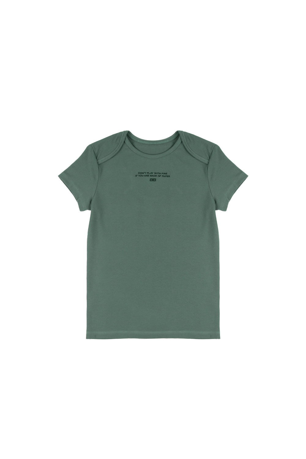 PAPER GREEN BABY TEE