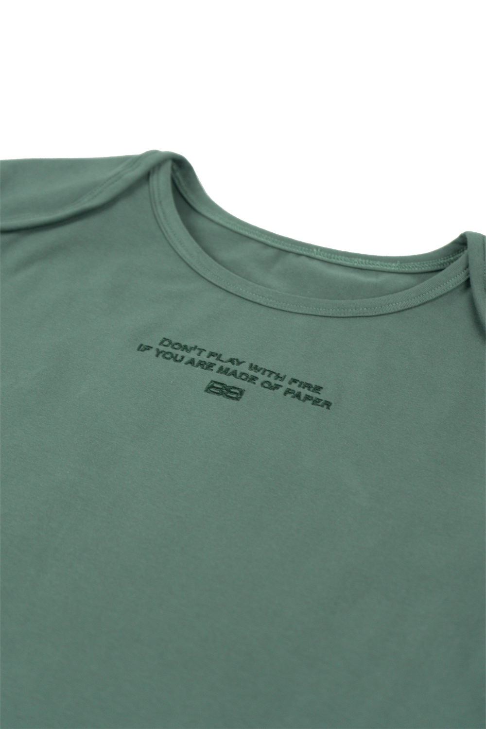 PAPER GREEN BABY TEE